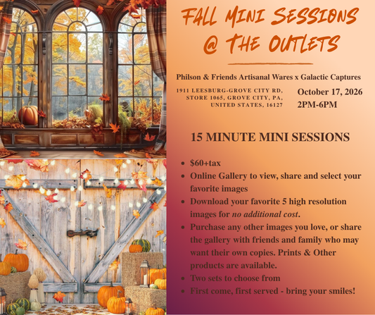 Fall Mini Photo Session