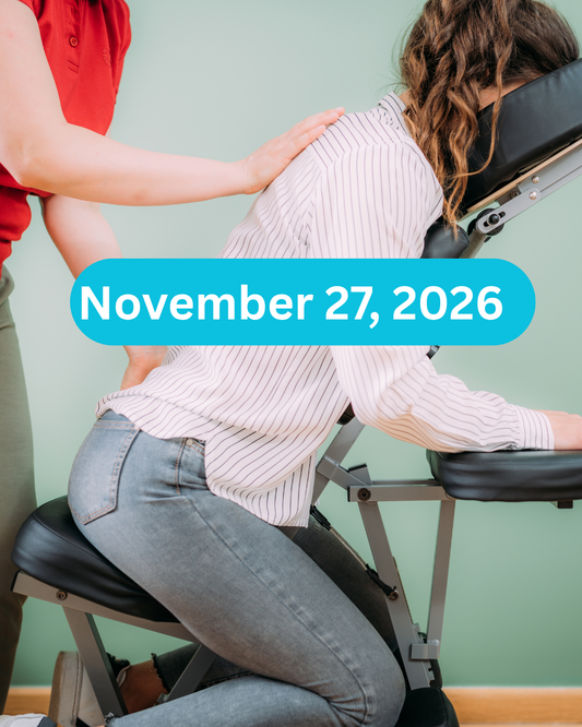 Black Friday 15-Minute Chair Massages