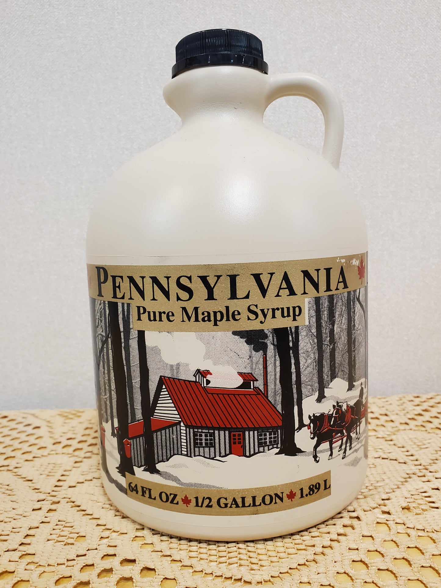 Pure Maple Syrup, 1/2 Gallon